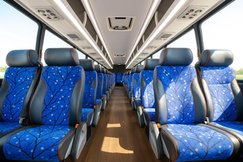 Nampa Charter Bus Inside