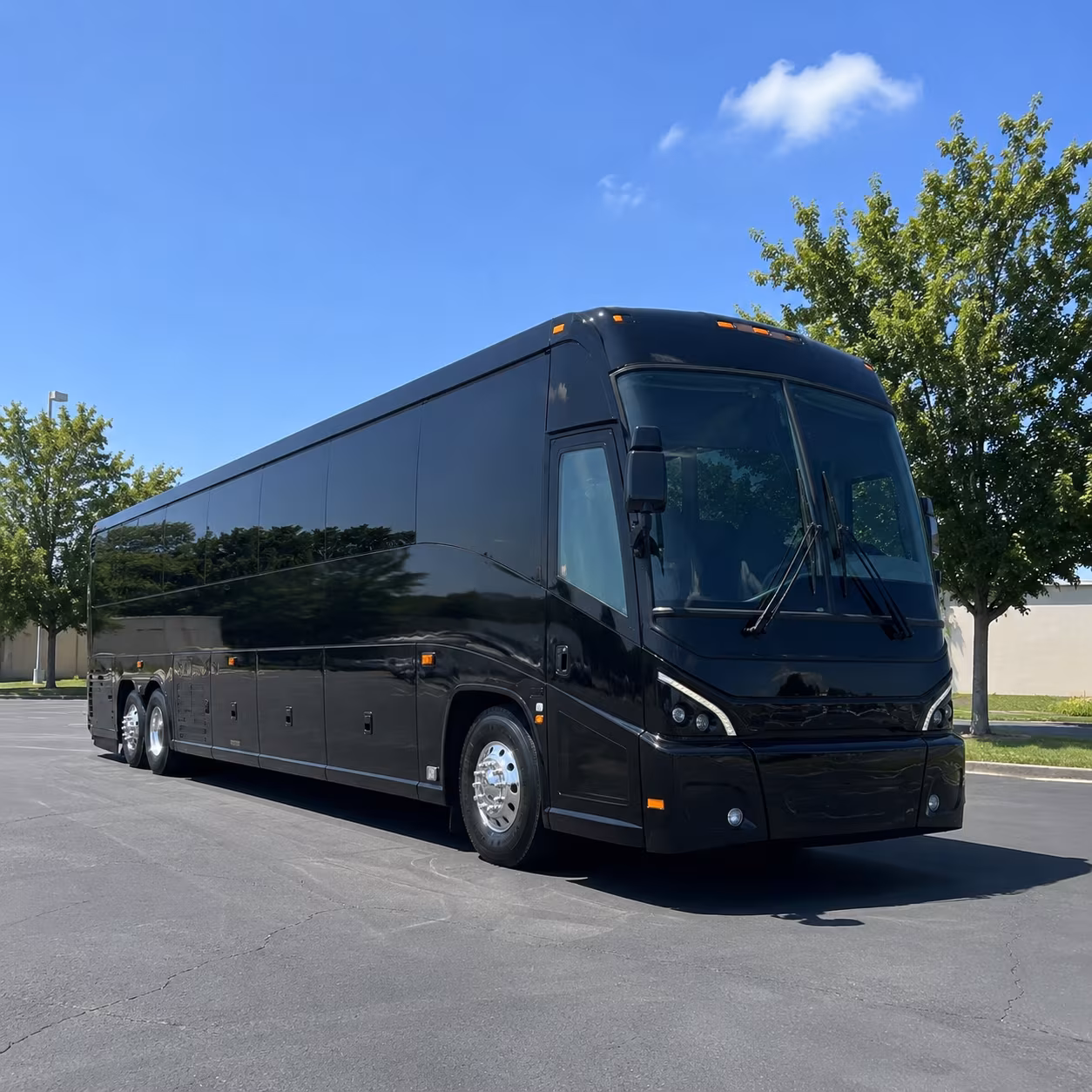 charter bus rentals for mountain home air force base personnel and families