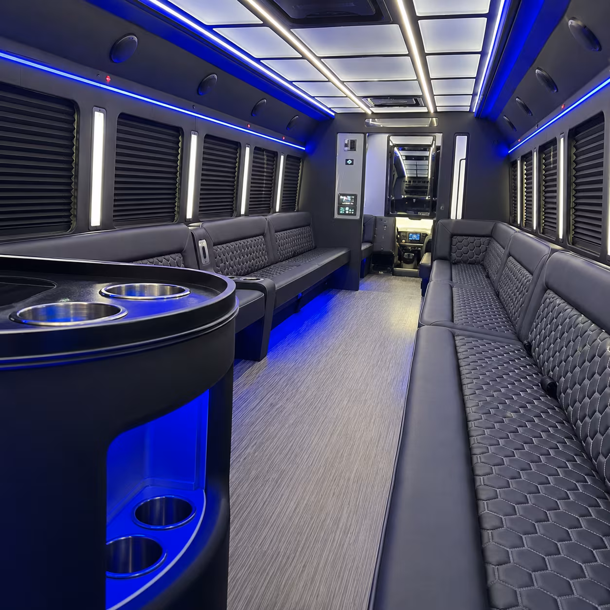 give the bridal party a party bus ride they ll actually remember