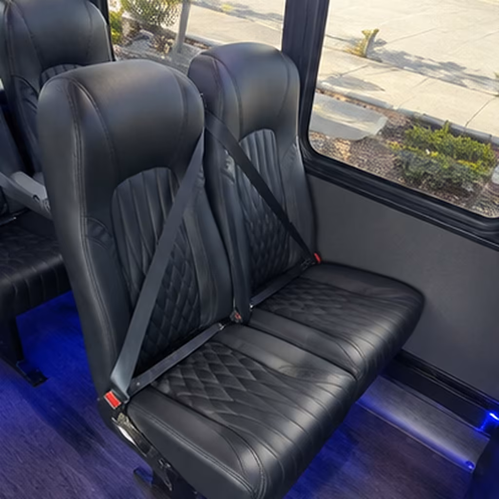 nampa school event transportation onboard seating